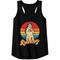 Vintage Kaiju Ramen Zilla Harajuku Street Anime Tank Top for Men — Mens T Shirts