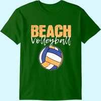 Beach Volleyball Player T-Shirt for Men — Mens T Shirts