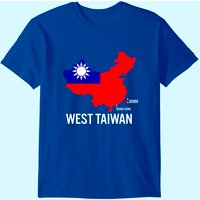 T-shirt West Taiwan pour hommes - Design graphique astucieux — T-shirts pour hommes