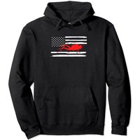 USA Flag Scuba Diving Instructor Pullover Hoodie