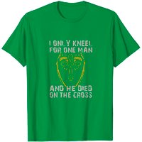 T-shirt unisexe 32-Cross Wings I Only Kneel For One Man — T-shirts pour hommes