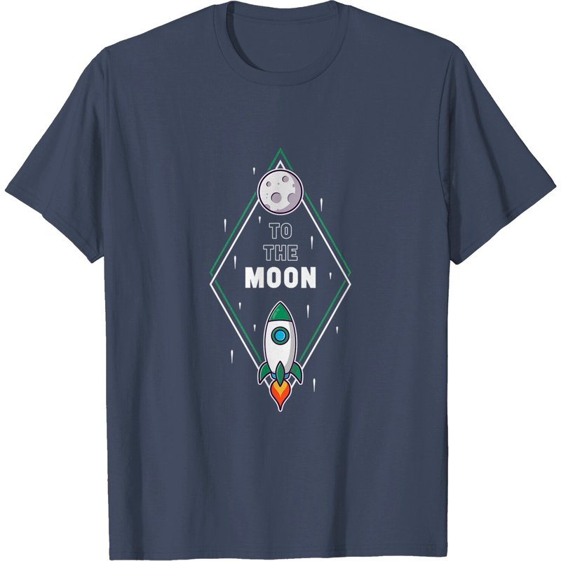 T-shirt pour hommes inspiré de Wallstreetbets To The Moon — T-shirts pour hommes