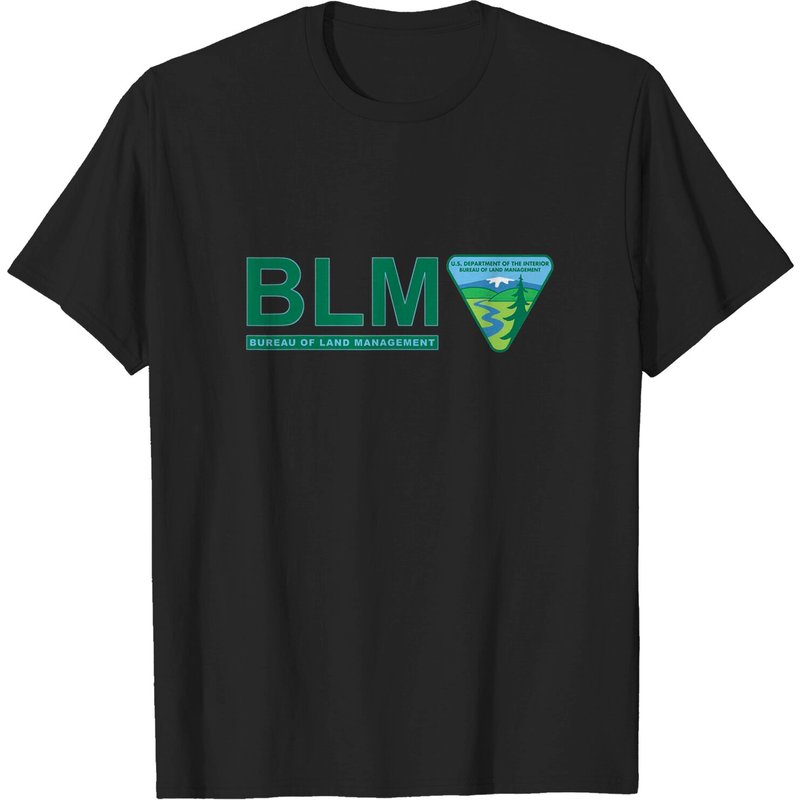 T-Shirt Original BLM Bureau de Gestion des Terres pour Hommes — T-shirts pour hommes