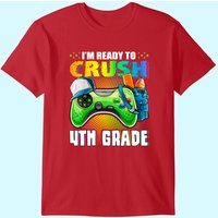I'm Ready To Crush 4th Grade Video Game T-Shirt for Men