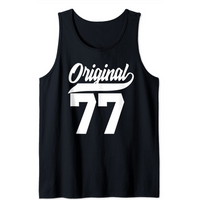 44th Birthday Vintage Born 1977 Tank Top for Men — Mens T Shirts