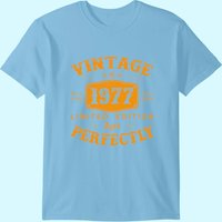 T-Shirt Vintage 1977 pour le 44e Anniversaire des Hommes — T-shirts pour hommes