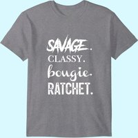 T-shirt Savage Classy Bougie Ratchet pour hommes — T-shirts pour hommes