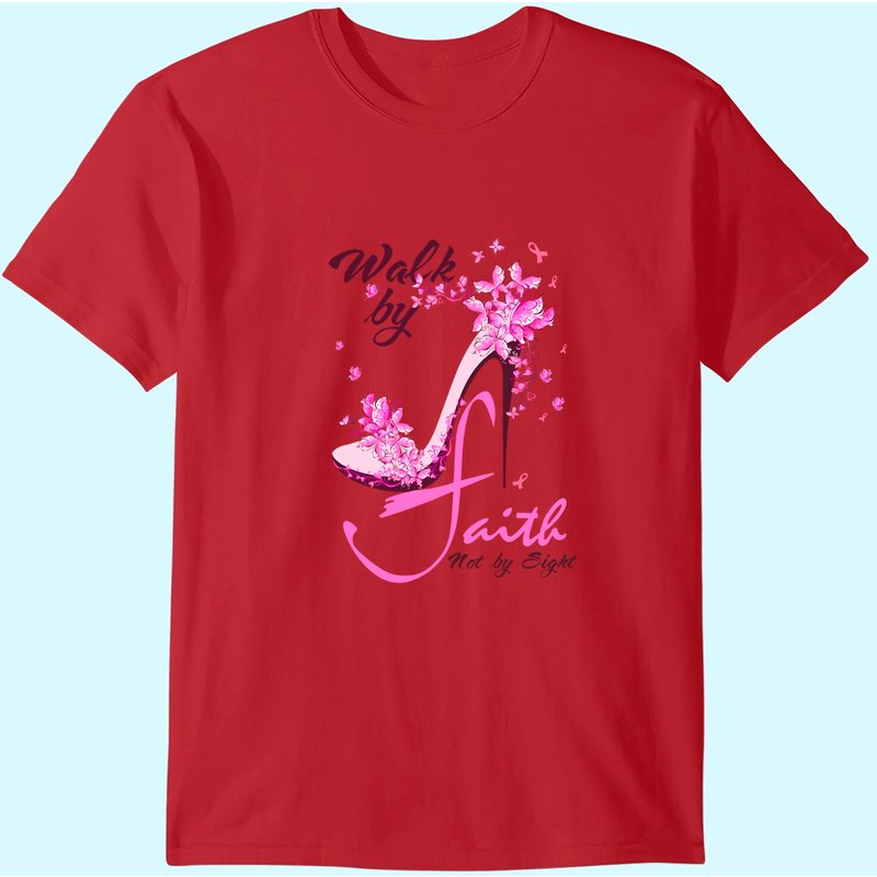 T-shirt pour hommes Walk By Faith Not By Sight 2 Corinthiens 5:7 — T-shirts pour hommes