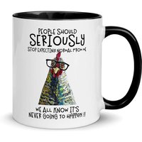 Seriously Chicken Mug - Unique Gift for Chicken Lovers — Mugs & Tumblers