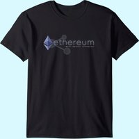 T-shirt Ethereum Technologie de Contrat Intelligent ETH Cryptomonnaie