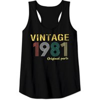 Vintage 1981 Original Parts Sleeveless Tank Top for Men — Mens T Shirts