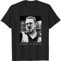 T-shirt noir et blanc Walter Mark It Zero The Big Lebowski