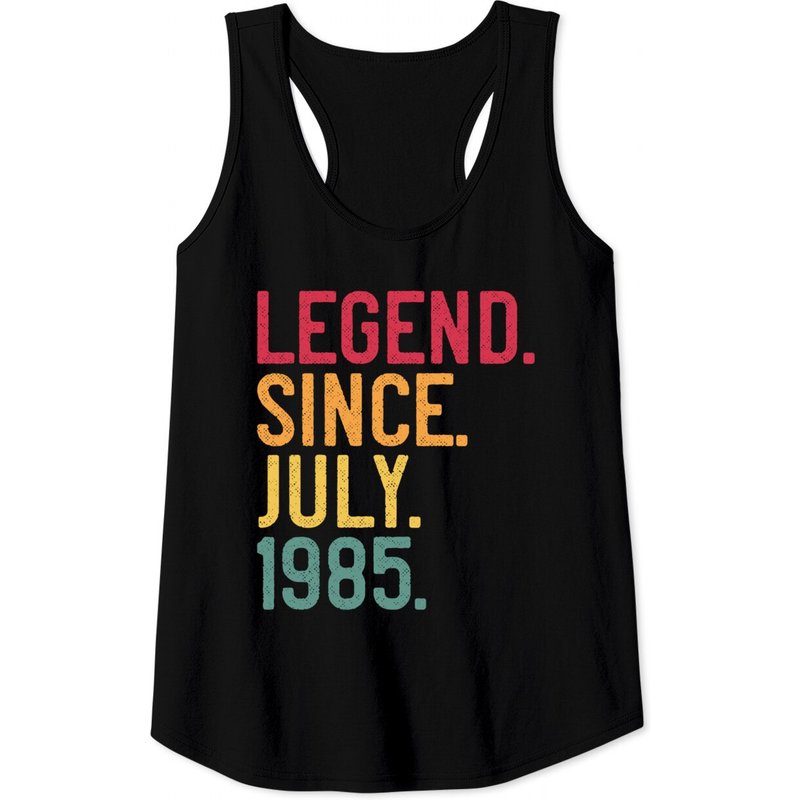 Legend Depuis Juillet 1985 Débardeur Vintage 36e Anniversaire pour Hommes
