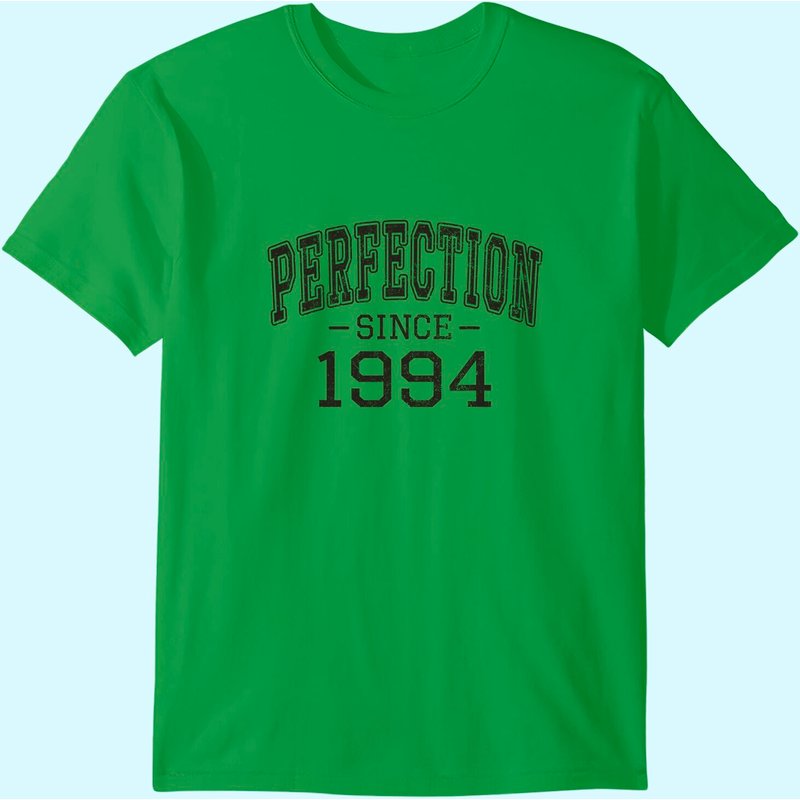 T-Shirt d'anniversaire Vintage Perfection Depuis 1994 pour Hommes — T-shirts pour hommes