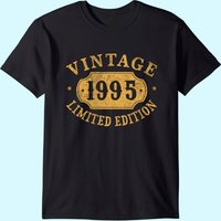 T-Shirt d'Anniversaire 26e Année pour Hommes - Édition Limitée 1995 — T-shirts pour hommes