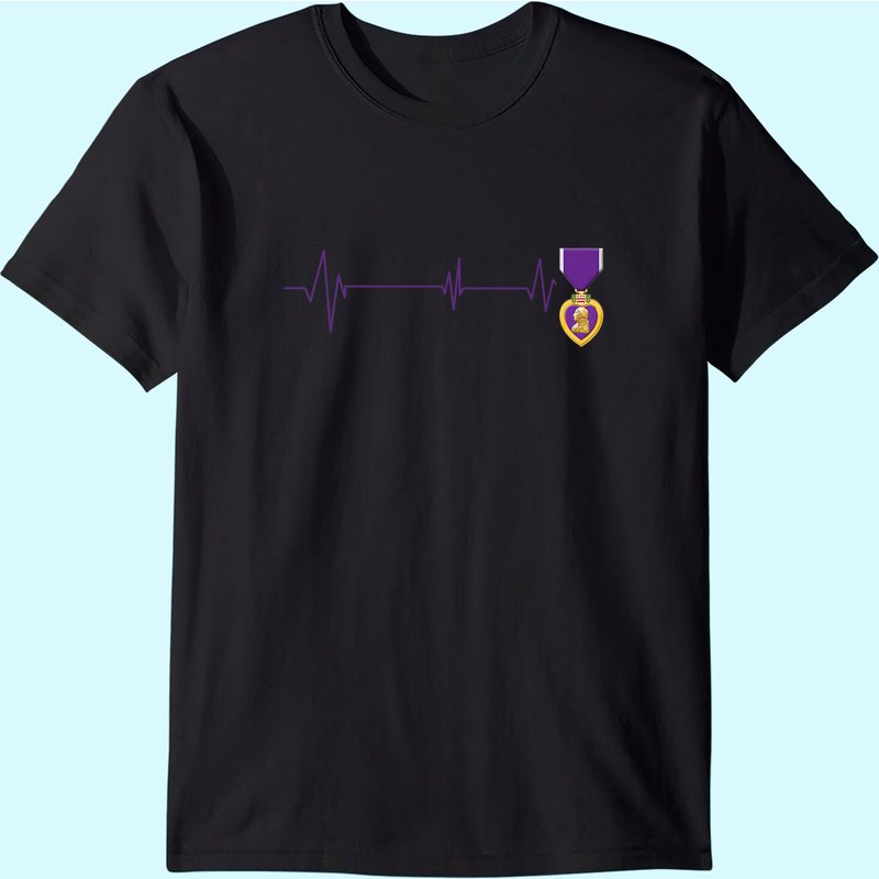 T-shirt vétéran Purple Heart - Hommage militaire pour hommes — T-shirts pour hommes