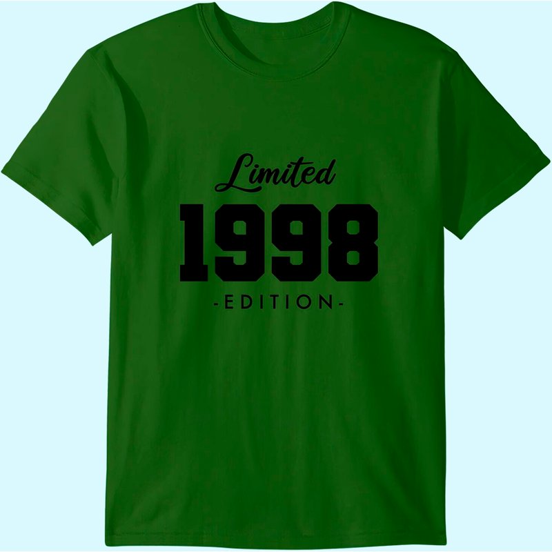 T-Shirt Édition Limitée 23e Anniversaire 1998 pour Hommes — T-shirts pour hommes