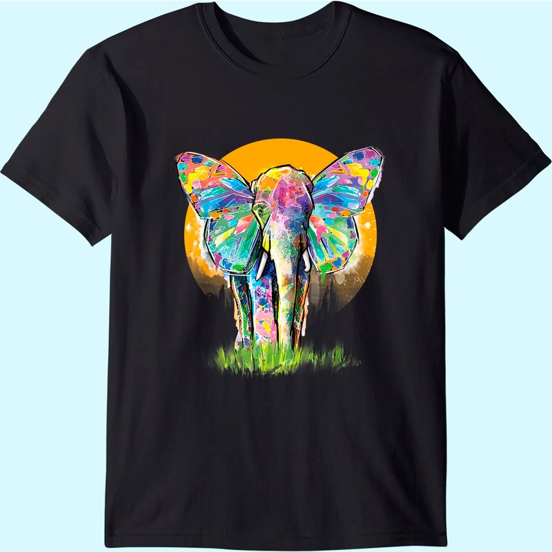 T-shirt graphique Éléphant pour hommes — T-shirts pour hommes