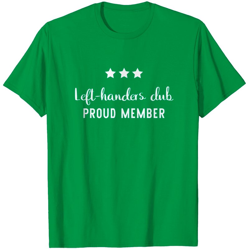 T-Shirt Amusant Left-Handers Club pour Hommes — T-shirts pour hommes