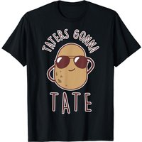 T-shirt Taters Gonna Tate pour hommes avec motif de patate