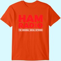 T-shirt Ham Radio Original Réseau Social Antenne pour Hommes — T-shirts pour hommes