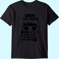 T-shirt pour hommes avec motif de camion RC de course télécommandé — T-shirts pour hommes