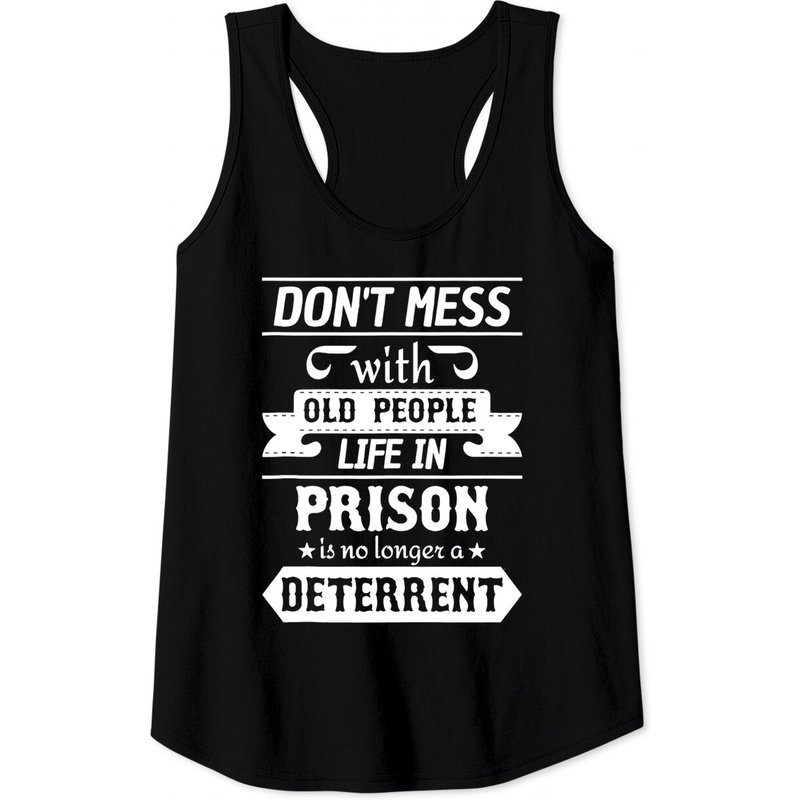 Ne dérangez pas les personnes âgées - Débardeur pour hommes — T-shirts pour hommes