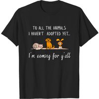 T-shirt pour hommes Animal Adoption Sweet Animal Rescue — T-shirts pour hommes
