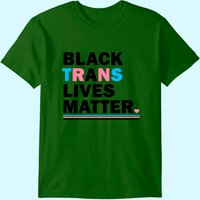 Black Trans Lives Matter T-Shirt for Men