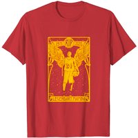 T-Shirt Commémoratif Art Déco Kobe Violet Los Angeles 24 pour Hommes — T-shirts pour hommes