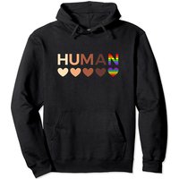 Hoodie Cœurs pour la Justice Raciale BLM et l'Égalité Humaine — Sweats à capuche pour hommes