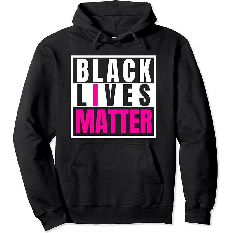 Hoodie rose HBCU Mois de l'histoire des Noirs I Matter — Sweats à capuche pour hommes