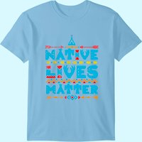 T-Shirt Fierté Indienne Vivre les Autochtones pour Hommes — T-shirts pour hommes