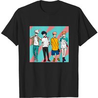 T-Shirt Kloudave Jujutsu Kaisen pour hommes en noir — T-shirts pour hommes
