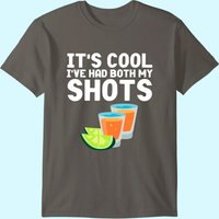 T-shirt Tequila « J'ai eu mes deux vaccins » pour hommes — T-shirts pour hommes
