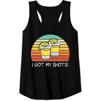 Débardeur Vintage I Got My Shots Vaccination pour hommes — T-shirts pour hommes