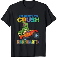 T-Shirt pour Hommes I'm Ready To Crush Kindergarten Dinosaur — T-shirts pour hommes
