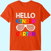Hello Kindergarten Back To School Teacher Student T-Shirt for Men