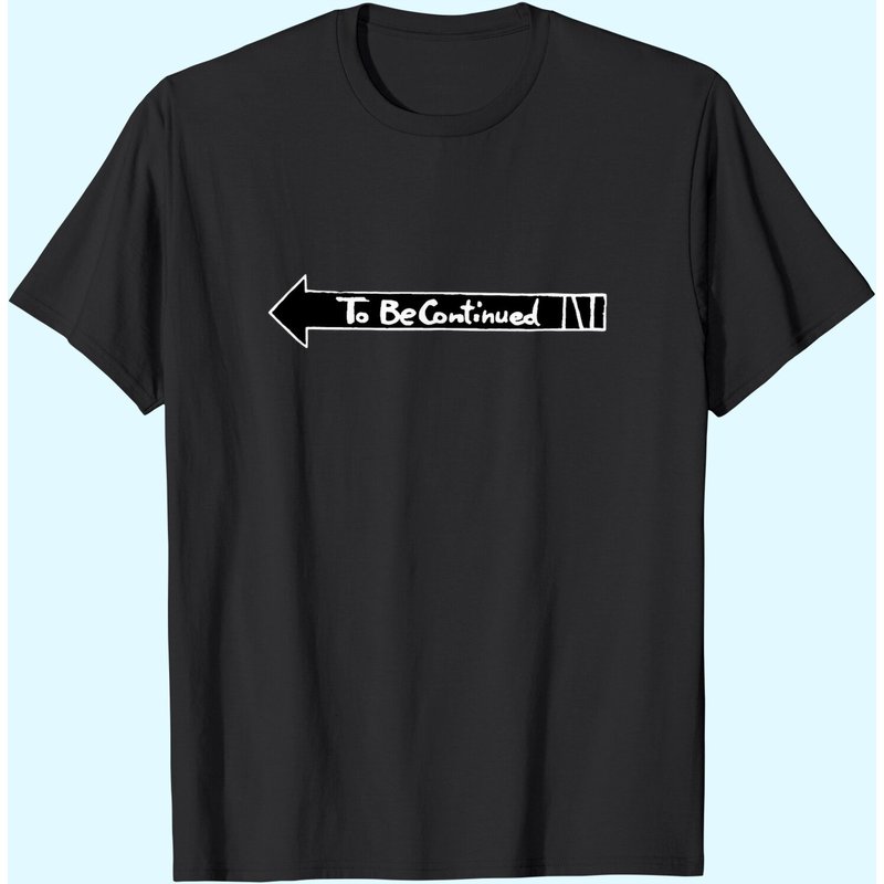 T-Shirt Japonais To Be Continued pour Hommes — T-shirts pour hommes