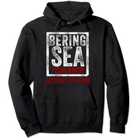 Hoodie à Capuche Bering Sea Fisherman 2021 Dutch Harbor Alaska — Sweats à capuche pour hommes