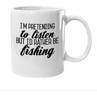 Mug de Café de Pêche, Tasse de Pêcheur — Tasses et gobelets