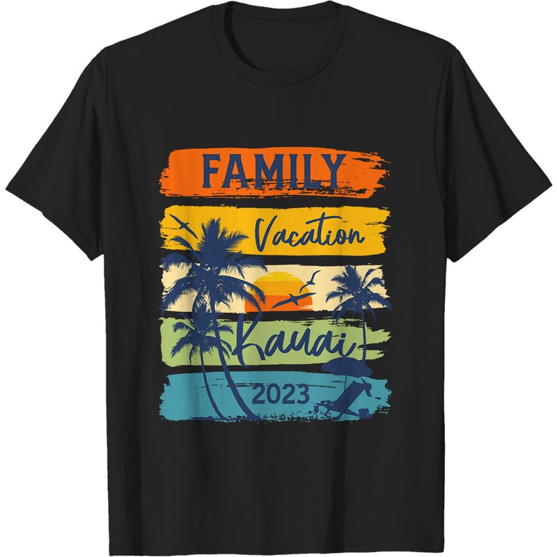 T-shirt assorti de vacances en famille Hawaii pour hommes — T-shirts pour hommes