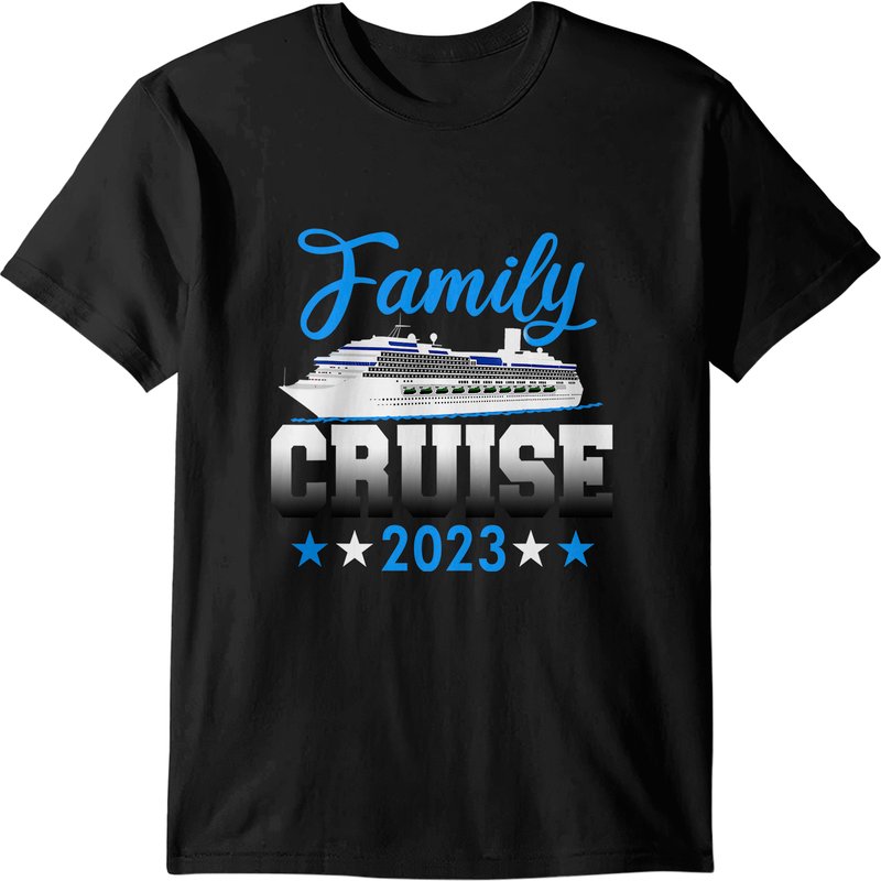 T-shirt de vacances assorti pour hommes Family Cruise — T-shirts pour hommes