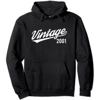 Hoodie Pullover Vintage Anniversaire 20e Né en 2001 — Sweats à capuche pour hommes
