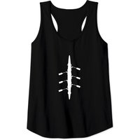 Rowing Minimalistic Rowing Boat Tank Top for Men