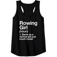 Rowing Girl Definition Sports Tank Top for Men — Mens T Shirts