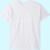Funny Sailboat Heartbeat T-Shirt for Men — Mens T Shirts