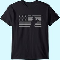American Baseball T-Shirt for Men - Black — Mens T Shirts