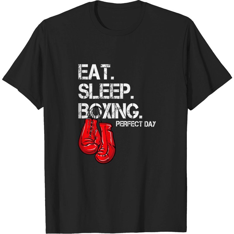 T-shirt pour hommes Eat. Sleep. Repeat. Boxing Lover