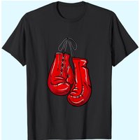 T-shirt pour hommes avec illustration de gants de boxe Love